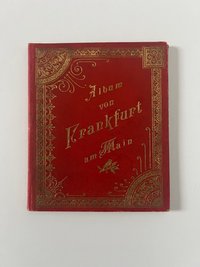 Verlag Gerhard Blümlein & Co, Album von Frankfurt am Main, 24 Lithographien als Leporello, ca. 1905.