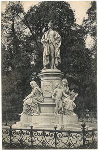 Berlin-Tiergarten: Goethe-Denkmal