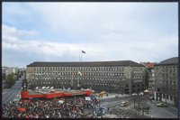 Proteste auf dem Fehrbelliner Platz