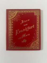 Verlag Gerhard Blümlein & Co, Album von Frankfurt am Main, 35 Lithographien als Leporello, ca. 1896.